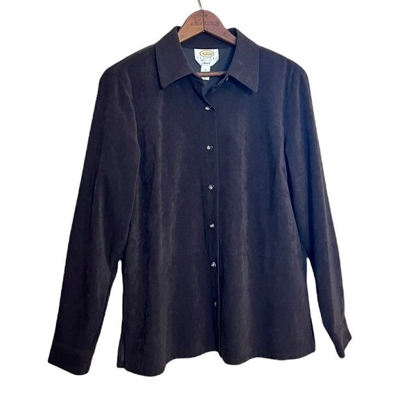 Talbots Stretch Petite Button Down Shirt - Picture 1 of 7